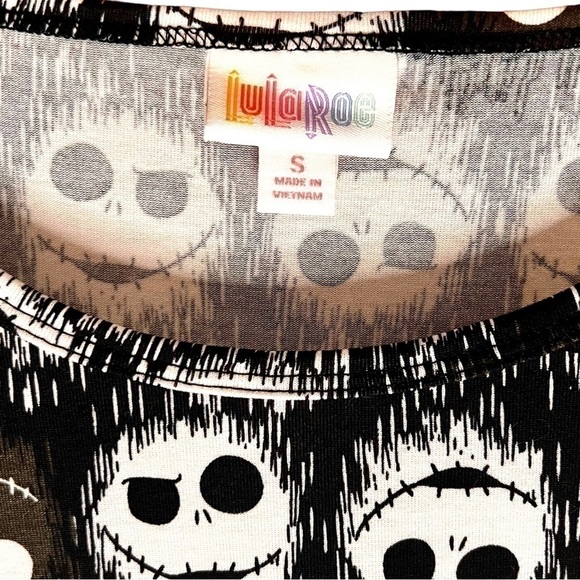 Lularoe Jack Skeleton Tunic/Dress, Size Small- Ready for Halloween!!🎃 - Picture 6 of 6